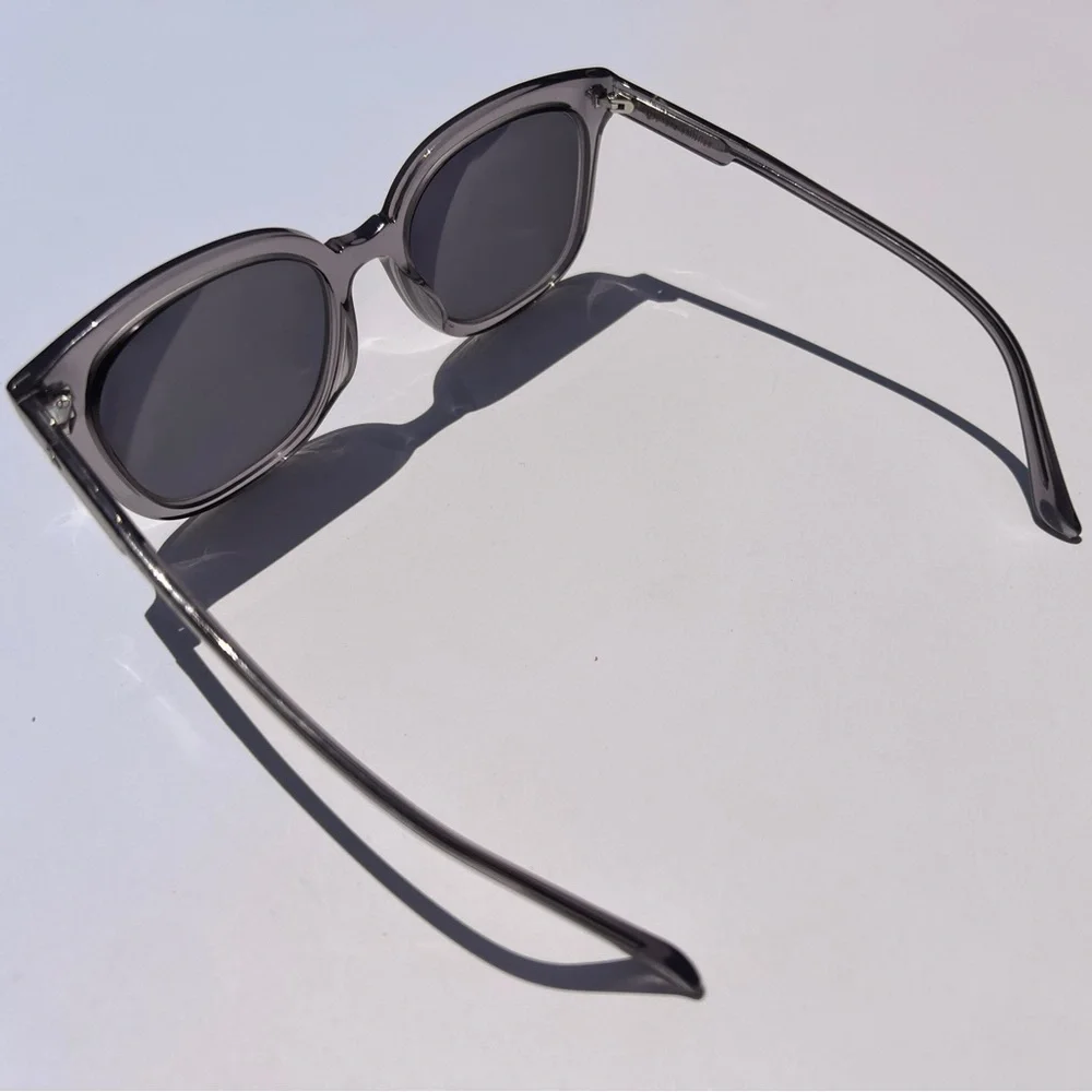 Women's Transparent Gray Sunglasses - Stephane Christian ‘Burning’ #128
